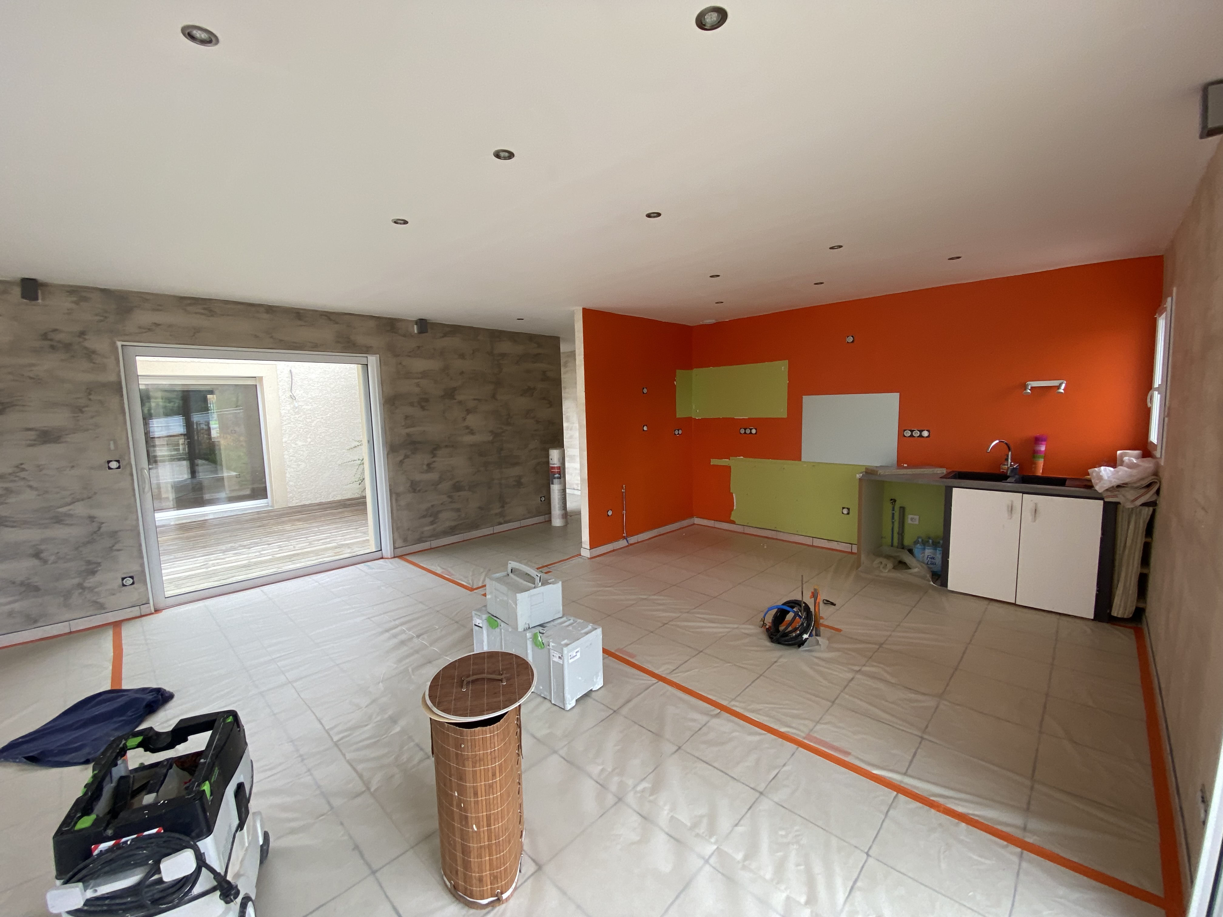 Avant - Maison neuve à Bas-en-Basset