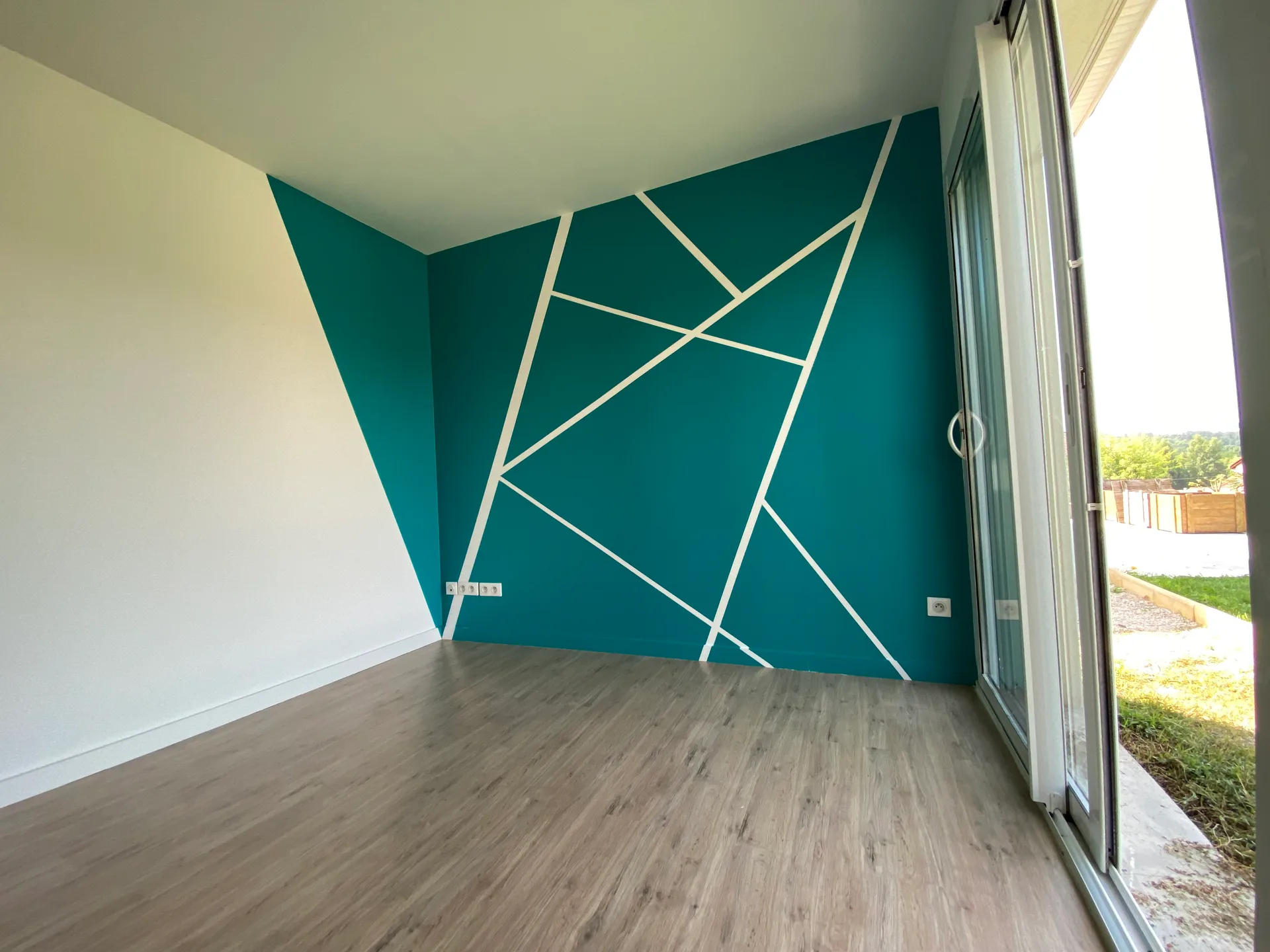 Réalisation GM Peinture : Maison neuve à Bas-en-Basset